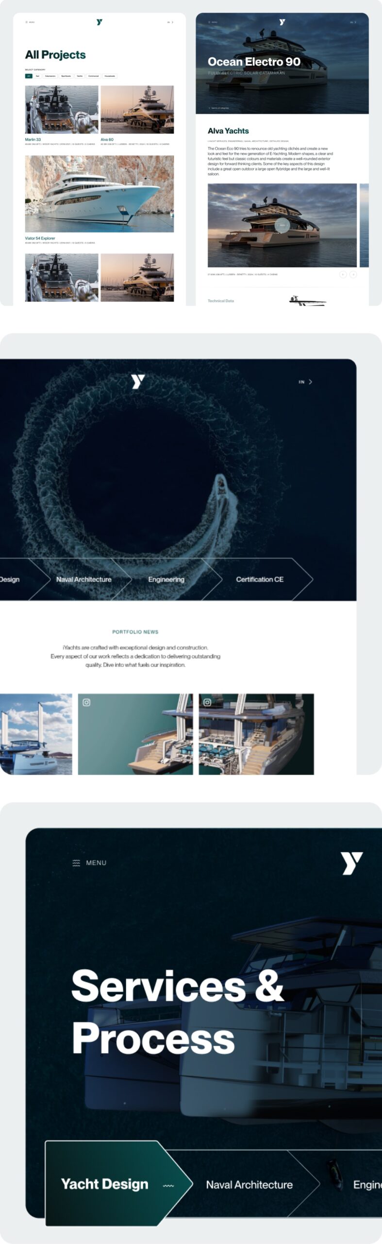 Altum Software - iYacht mobile design
