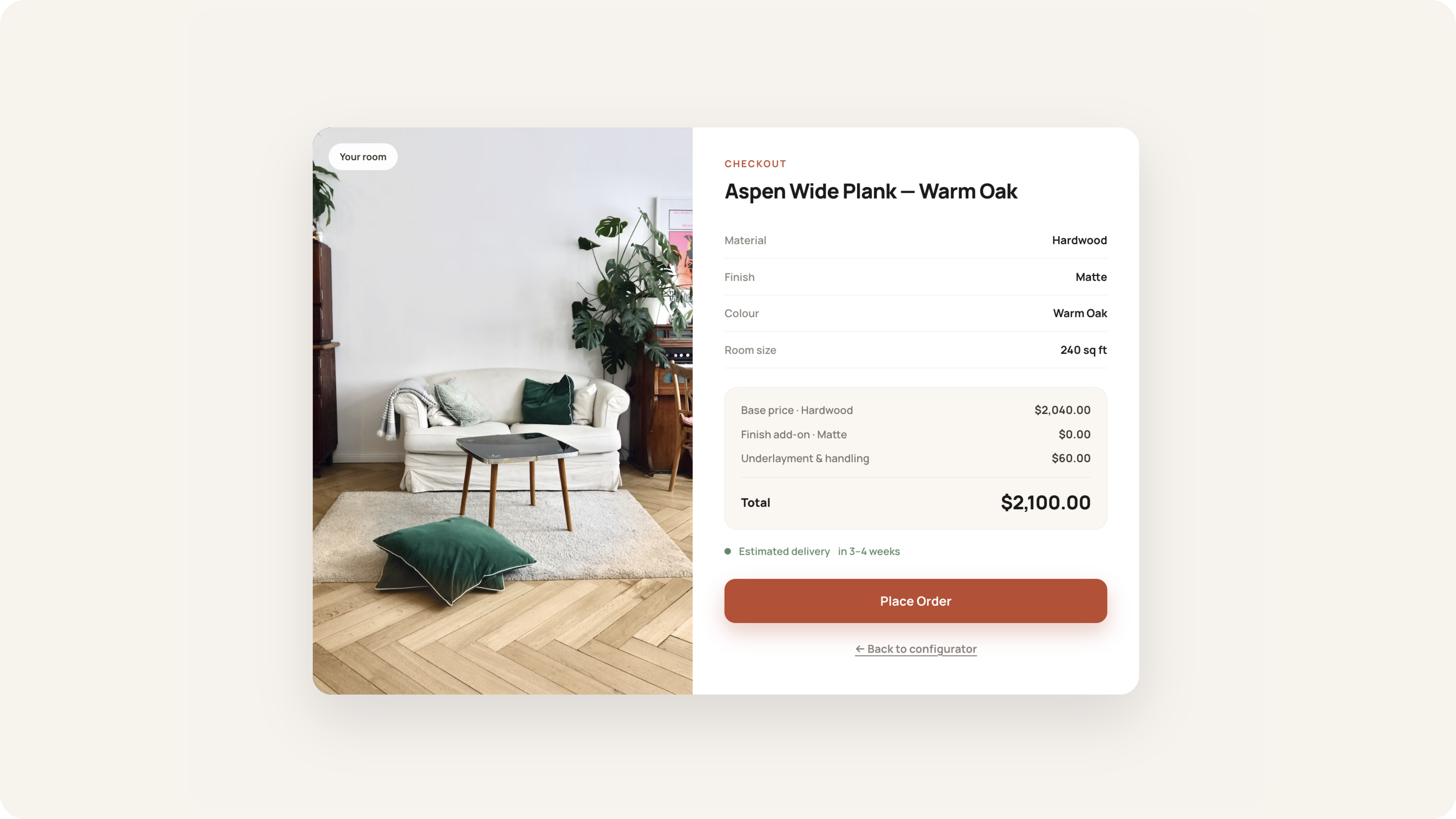 AI-powered product visualization tool for ecommerce flooring store on Shopify | Altum Software